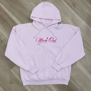 Mossy Oak Light Pink Logo Hoodie